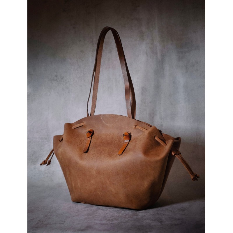 Leather Handbag Tote Bag