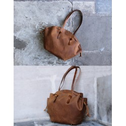 Leather Handbag Tote Bag